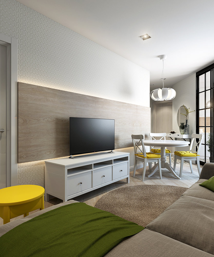 Фото из портфолио Дизайн интерьера квартиры с элементами скандинавского стиля – фотографии дизайна интерьеров на INMYROOM Фото из портфолио Дизайн интерьера квартиры с элементами скандинавского стиля – фотографии дизайна интерьеров на INMYROOM