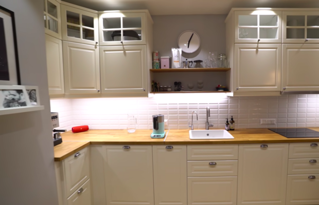 Фотография: Кухня и столовая в стиле Скандинавский, Детская, Спальня, Гардеробная, Ремонт на практике, 3 комнаты – фото на INMYROOM