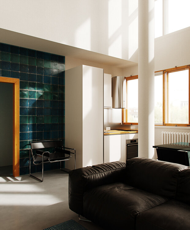 Фото из портфолио Дом Наркомфина  – фотографии дизайна интерьеров на INMYROOM