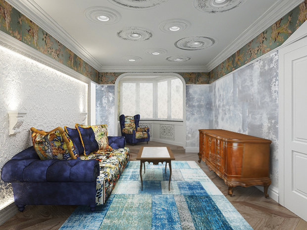 Фото из портфолио Итальянские мотивы, дизайн-проект – фотографии дизайна интерьеров на INMYROOM