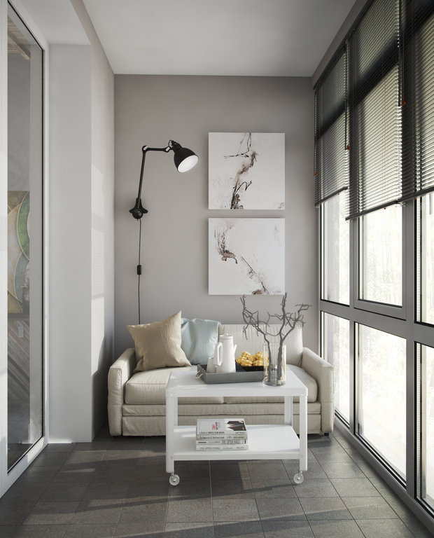 Фото из портфолио дизайн-проект квартира 90 м2 – фотографии дизайна интерьеров на INMYROOM