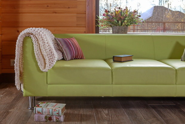 Фотография: Гостиная в стиле Эко, Дом, Подмосковье, Дом и дача, 4 и больше, Более 90 метров, Мария Бердникова – фото на INMYROOM