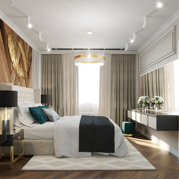 Фото из портфолио Квартира в ЖК О7 – фотографии дизайна интерьеров на INMYROOM