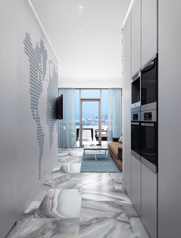 Фото из портфолио Брутальный уют – фотографии дизайна интерьеров на INMYROOM