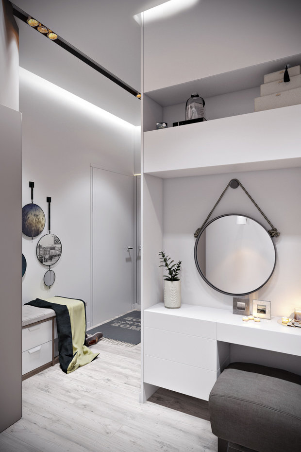 Фото из портфолио Монохромная элегия – фотографии дизайна интерьеров на INMYROOM