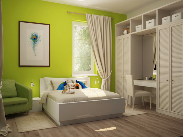 Фото из портфолио Дом пяти цветов – фотографии дизайна интерьеров на INMYROOM