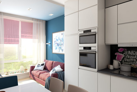 Гостиная ЖК 9-18 Москва