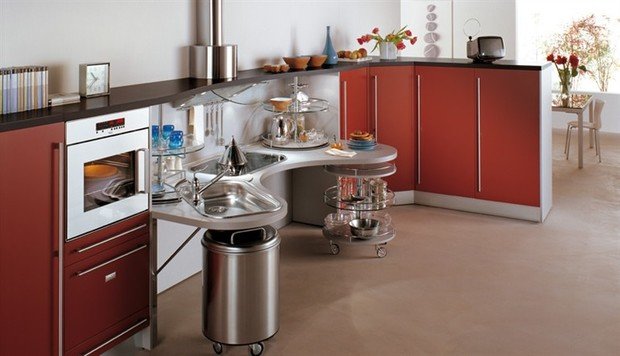 Фотография: Кухня и столовая в стиле Хай-тек, Интерьер комнат – фото на INMYROOM