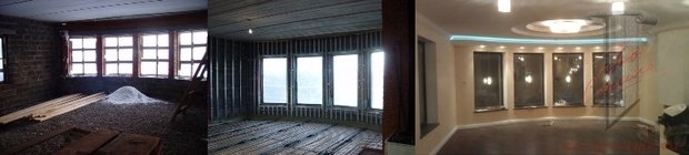 Фото из портфолио Загородный дом. Фасад. До и после проекта. – фотографии дизайна интерьеров на InMyRoom.ru