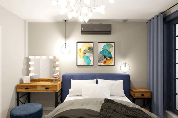 Фото из портфолио Трехкомнатная квартира 78 м2 в современном стиле, в доме серии П-44 – фотографии дизайна интерьеров на INMYROOM