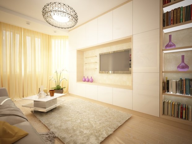 Фото из портфолио Солнечный интерьер – фотографии дизайна интерьеров на INMYROOM