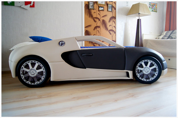 Фото из портфолио Уникальная детская кровать-машина BugaTTi Veyron от R.O.M.-Dekor – фотографии дизайна интерьеров на INMYROOM
