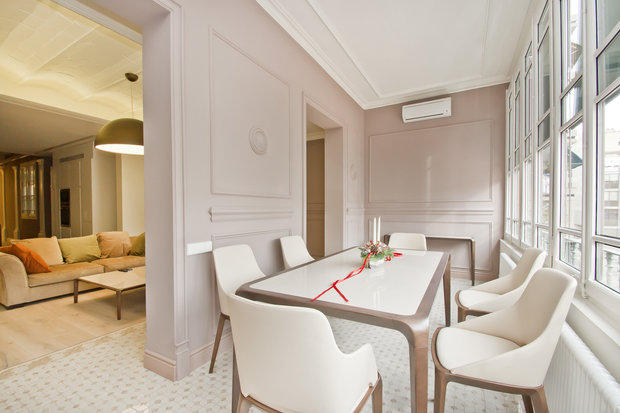 Фотография: Кухня и столовая в стиле Скандинавский, Квартира, Дома и квартиры, Перепланировка, Барселона, Модерн – фото на INMYROOM