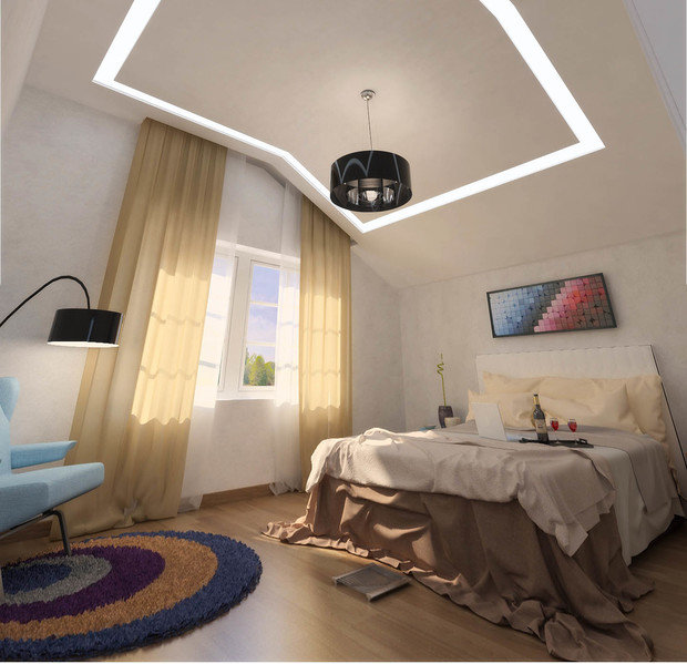 Фото из портфолио Коттедж г.Острогоржск  – фотографии дизайна интерьеров на INMYROOM