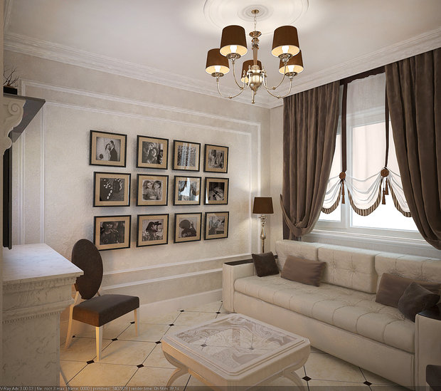 Фото из портфолио гостиная дом Парусная – фотографии дизайна интерьеров на INMYROOM