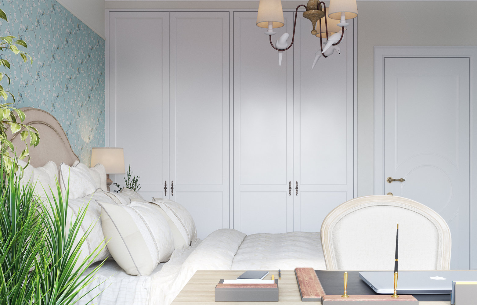 Фотография: Спальня в стиле Прованс и Кантри, Классический, Квартира, Проект недели, Москва, Юлия Чернова, Сталинка, 2 комнаты, 40-60 метров – фото на INMYROOM Фотография: Спальня в стиле Прованс и Кантри, Классический, Квартира, Проект недели, Москва, Юлия Чернова, Сталинка, 2 комнаты, 40-60 метров – фото на INMYROOM