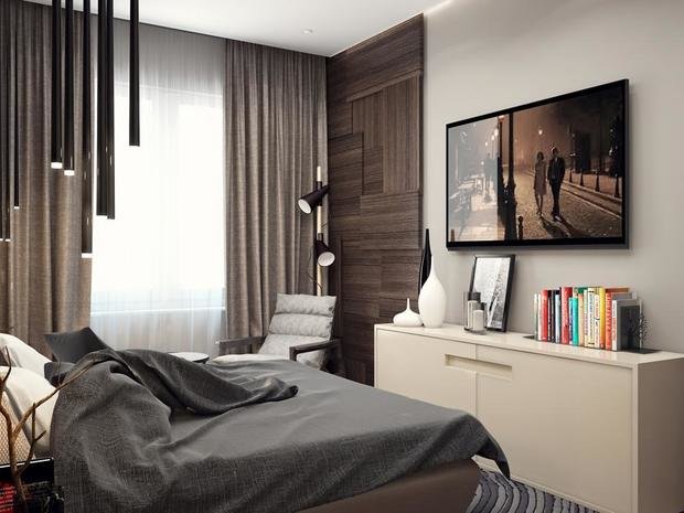 Фото из портфолио Стильная спальня – фотографии дизайна интерьеров на INMYROOM