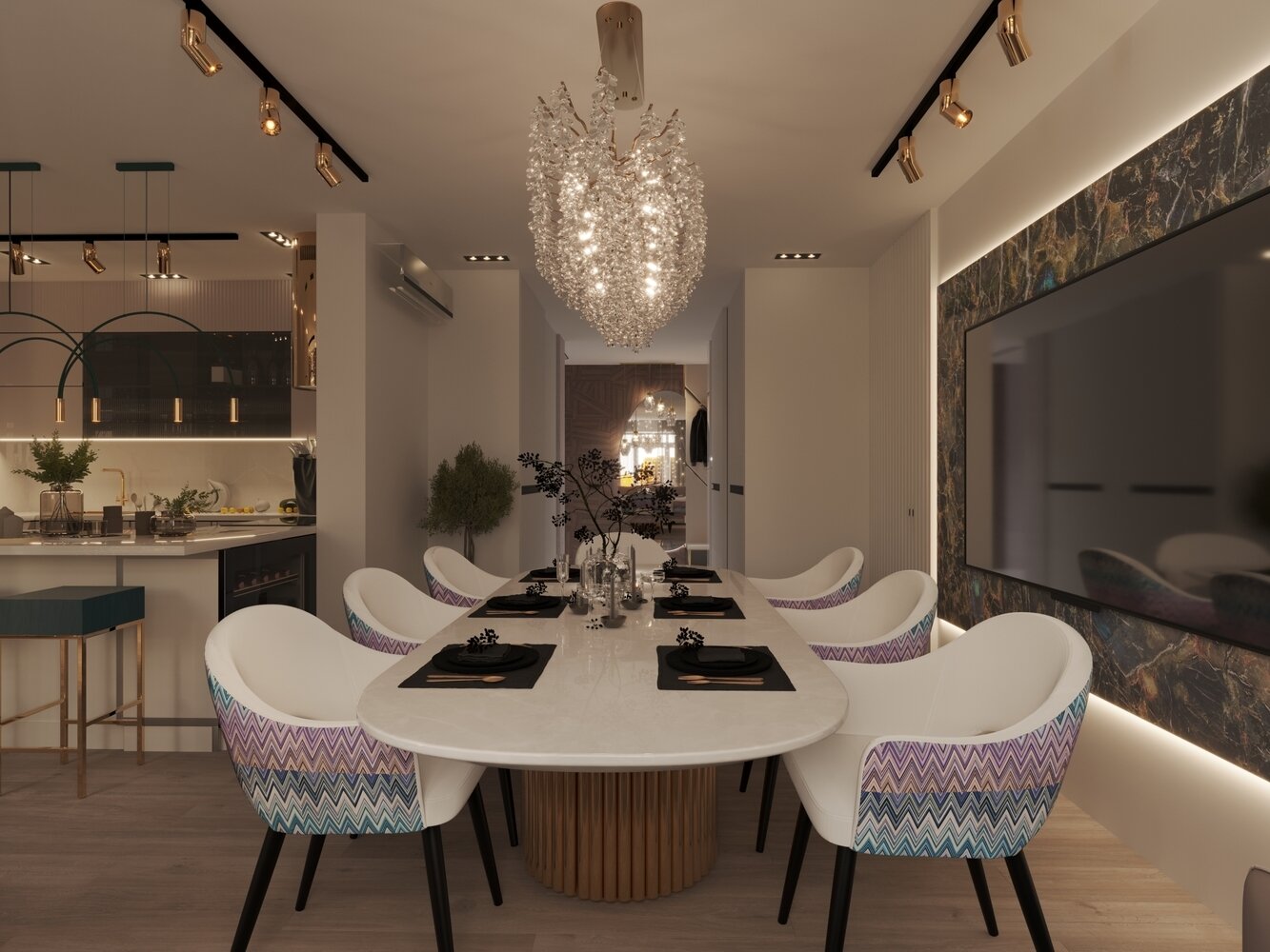 Фото из портфолио Кузня-столовая 40кв.м. – фотографии дизайна интерьеров на INMYROOM Фото из портфолио Кузня-столовая 40кв.м. – фотографии дизайна интерьеров на INMYROOM