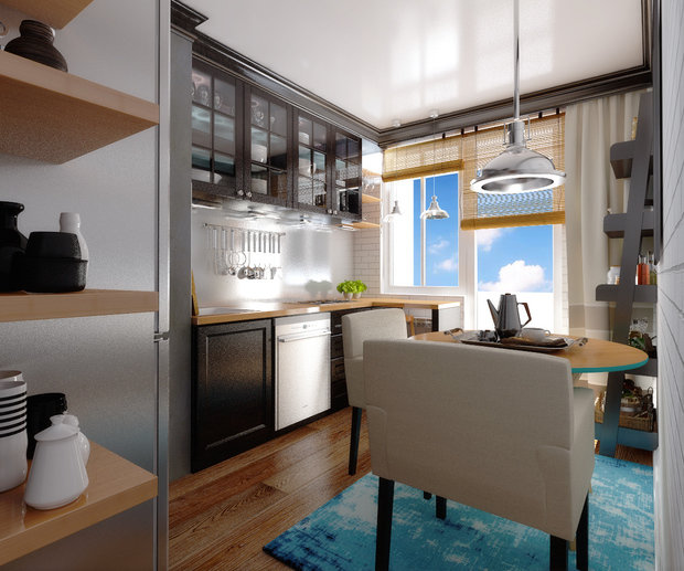 Фото из портфолио Кухня: функционально, стильно, экономично – фотографии дизайна интерьеров на INMYROOM