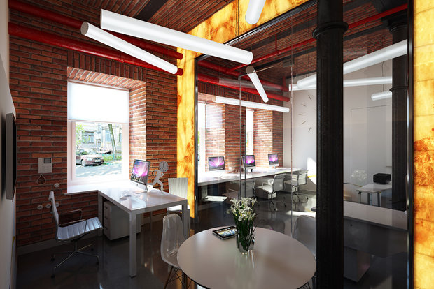 Фото из портфолио Общественные интерьеры. Офисы – фотографии дизайна интерьеров на INMYROOM