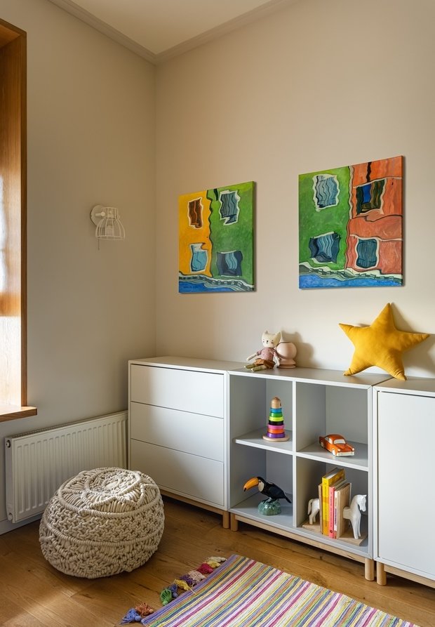 Фотография: Детская в стиле Современный, Квартира, Проект недели, Москва, 2 комнаты, 40-60 метров, Дарья Цимбрикова – фото на INMYROOM