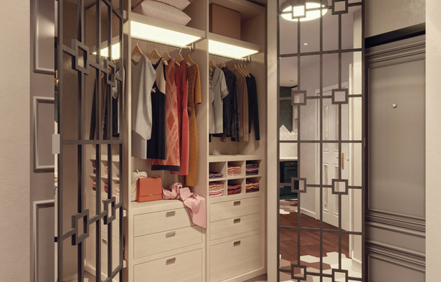 Фото из портфолио Дизайн-проект однокомнатной квартиры – фотографии дизайна интерьеров на INMYROOM