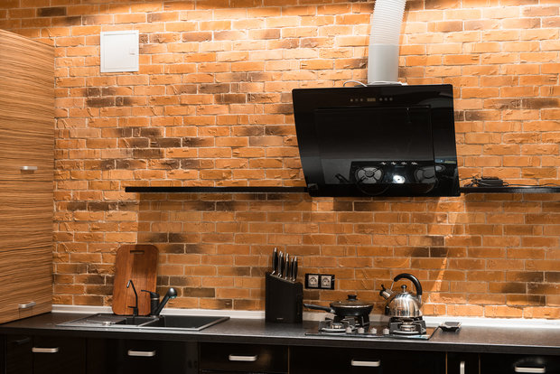 Фотография: Кухня и столовая в стиле Лофт, Квартира, Дома и квартиры, Киев – фото на INMYROOM