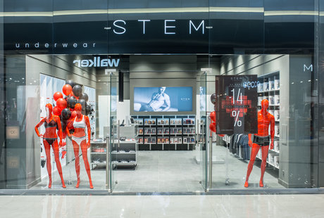 Stem Underwear — Освещение магазина нижнего белья