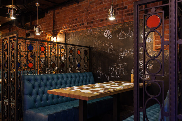 Фото из портфолио Ресторан "Закон Бернулли" – фотографии дизайна интерьеров на INMYROOM