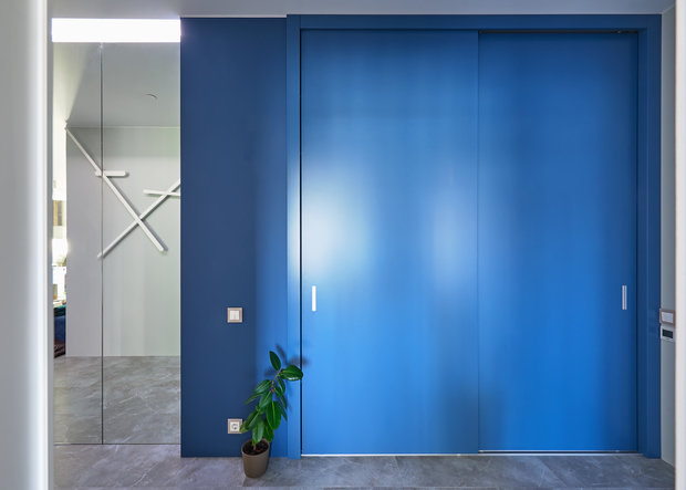 Фотография: Прихожая в стиле Современный, Минимализм, Квартира, Проект недели, Москва, 2 комнаты, 60-90 метров, Валерия Москалева – фото на INMYROOM