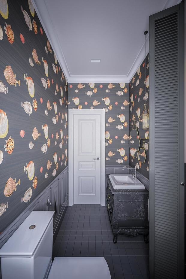 Фотография: Ванная в стиле Прованс и Кантри, Классический, Проект недели, Дом и дача, Московская область, Таунхаус, Дмитрий Коротецкий, Виктория Коротецкая, Lab21Studio, дуплекс – фото на INMYROOM