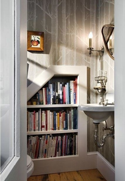 Фотография: Ванная в стиле Классический, Современный, Системы хранения, Библиотека, Домашняя библиотека – фото на INMYROOM Фотография: Ванная в стиле Классический, Современный, Системы хранения, Библиотека, Домашняя библиотека – фото на INMYROOM