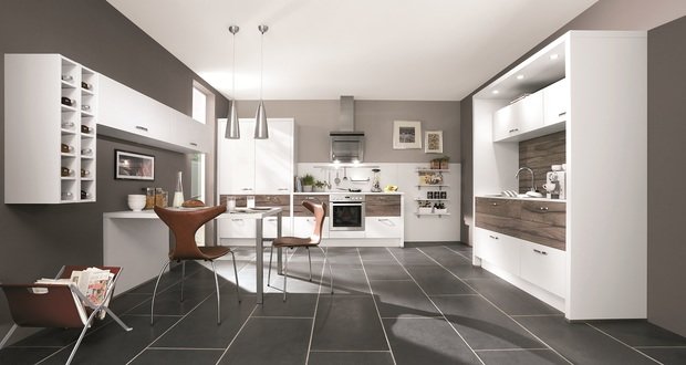 Фото из портфолио Кухня-гостиная. Просто добавь диван – фотографии дизайна интерьеров на INMYROOM