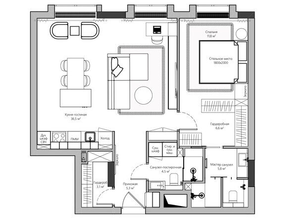 Фотография:  в стиле Современный,  – фото на INMYROOM