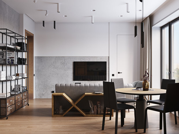 Фото из портфолио Квартира в Гагаринском районе – фотографии дизайна интерьеров на INMYROOM