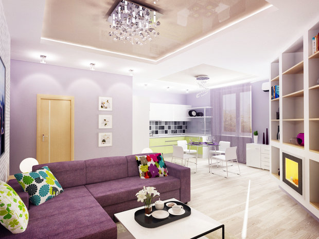 Фото из портфолио Трехкомнатная квартира в Москве – фотографии дизайна интерьеров на INMYROOM