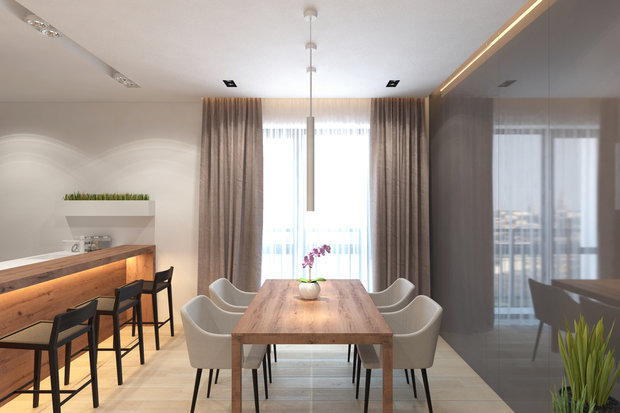 Фото из портфолио Заречье – фотографии дизайна интерьеров на INMYROOM