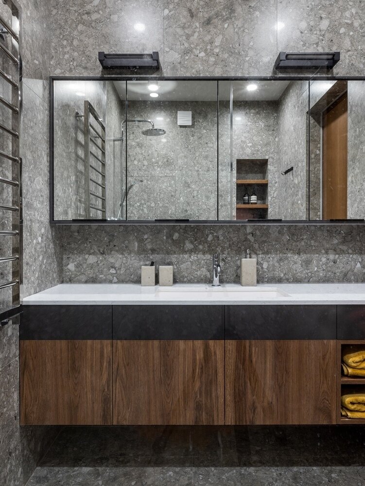 Фотография: Ванная в стиле Современный, Минимализм, Квартира, Проект недели, Минск, 4 и больше, Более 90 метров, Zrobym architects – фото на INMYROOM Фотография: Ванная в стиле Современный, Минимализм, Квартира, Проект недели, Минск, 4 и больше, Более 90 метров, Zrobym architects – фото на INMYROOM