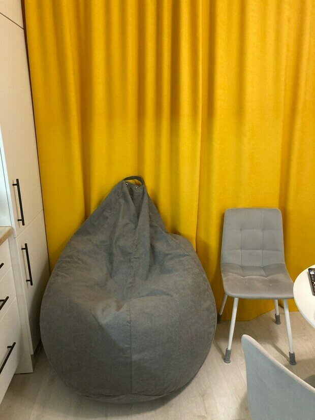 Фото из портфолио Кресло мешок Дримберг – фотографии дизайна интерьеров на INMYROOM
