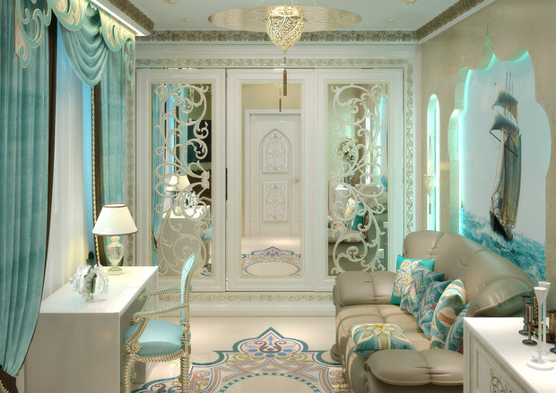 Фото из портфолио Элегантная роскошь в дизайне спальни - 3D визуализация – фотографии дизайна интерьеров на INMYROOM