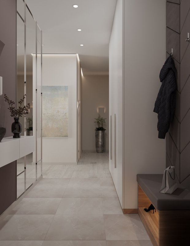 Фото из портфолио Квартира в ЖК Москва – фотографии дизайна интерьеров на INMYROOM