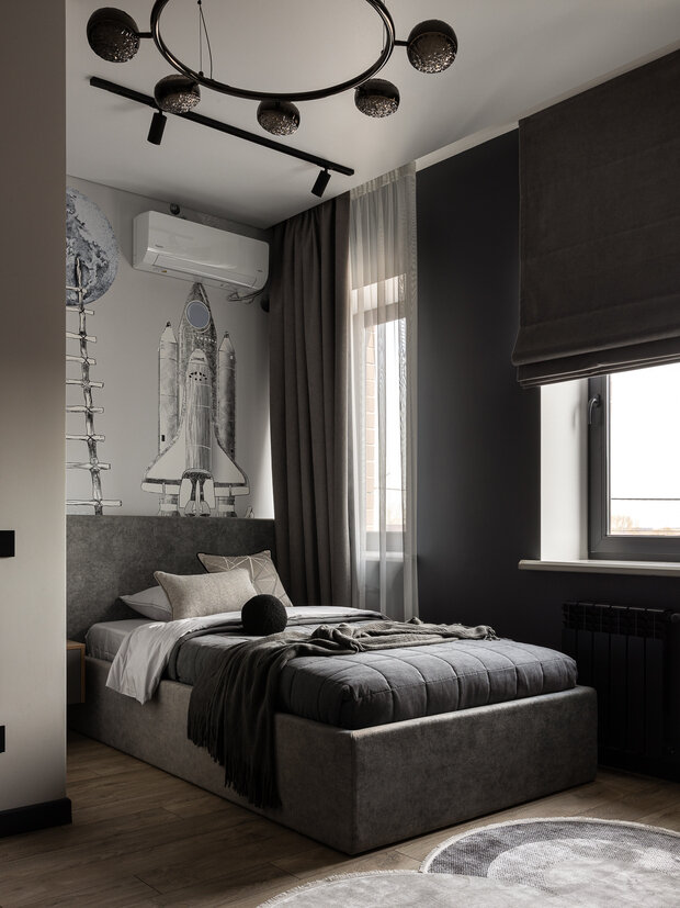 Фотография: Детская в стиле Современный, Дом, Проект дня, Дом и дача, Кирпичный дом, 4 и больше, Более 90 метров, Башкортостан, Ольга Маганова – фото на INMYROOM