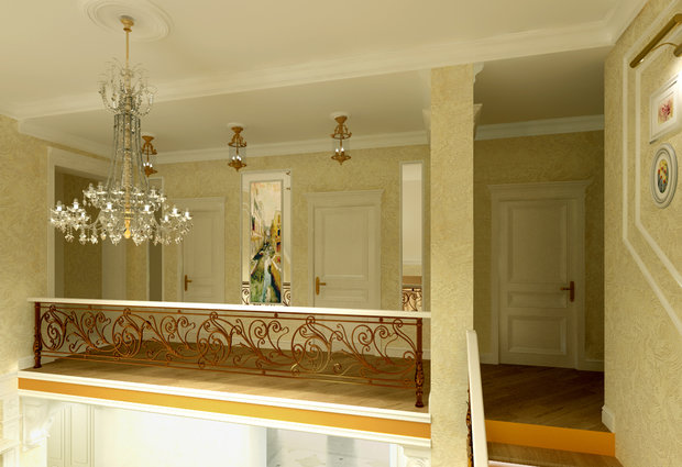 Фото из портфолио гостиная со вторым светом в частном доме, Краснодар – фотографии дизайна интерьеров на INMYROOM