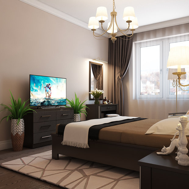 Фото из портфолио Квартира в традиционном стиле – фотографии дизайна интерьеров на INMYROOM