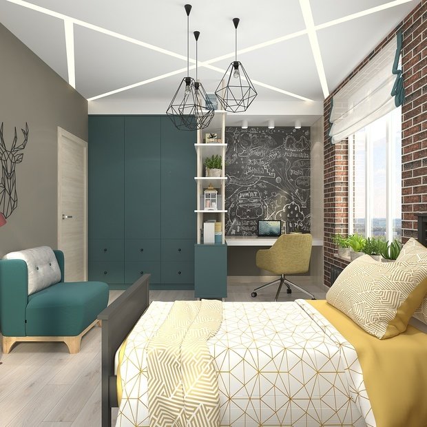 Фотография: Спальня в стиле Лофт, Советы, как оформить интерьер, мнение дизайнеров, Ольга Караяни, Екатерина Белякова, советы профи, ошибки в ремонте – фото на INMYROOM