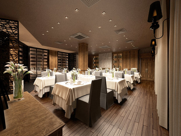 Фото из портфолио Дизайн ресторана – фотографии дизайна интерьеров на INMYROOM