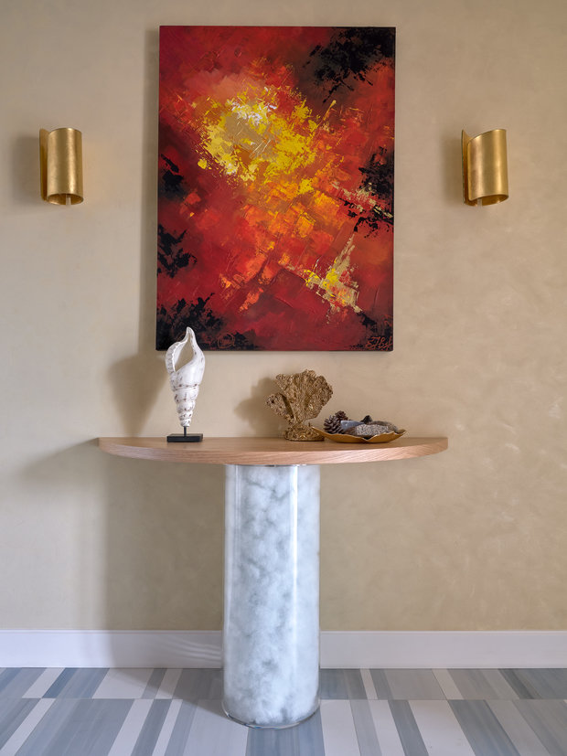 Фотография: Прихожая в стиле Современный, Квартира, Проект недели, Москва, 4 и больше, Более 90 метров, Евгения Ивлиева – фото на INMYROOM