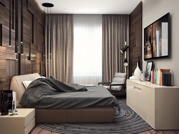 Фото из портфолио Стильная спальня – фотографии дизайна интерьеров на INMYROOM