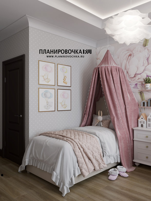Фото из портфолио ЖК "Ясный", Детская 13,7 м2 – фотографии дизайна интерьеров на INMYROOM