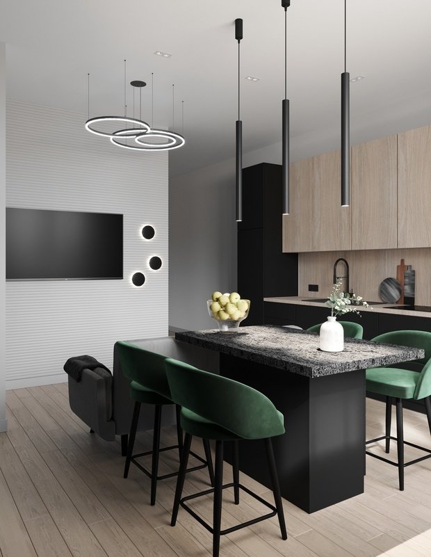 Фото из портфолио Спорт Таун, таунхаус 216 кв м – фотографии дизайна интерьеров на INMYROOM